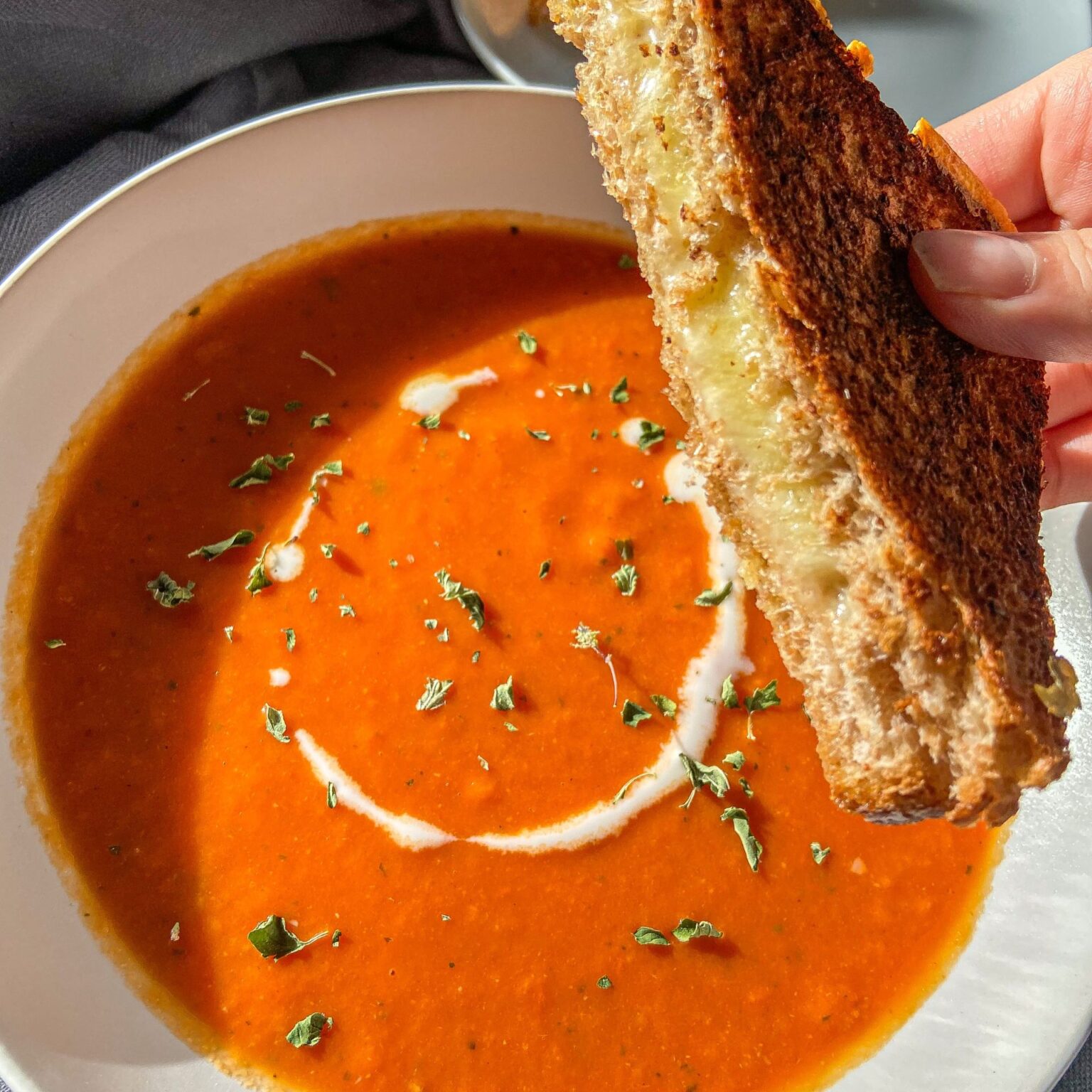 Schnelle Tomatencremesuppe Mit Nur 145 Kalorien: Richtig Lecker Und ...