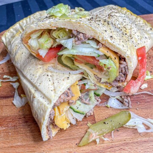 Low Carb Big Mac Rollen